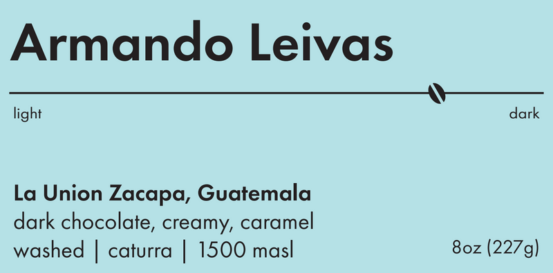 ARMANDO LEIVAS--GUATEMALA DARK ROAST